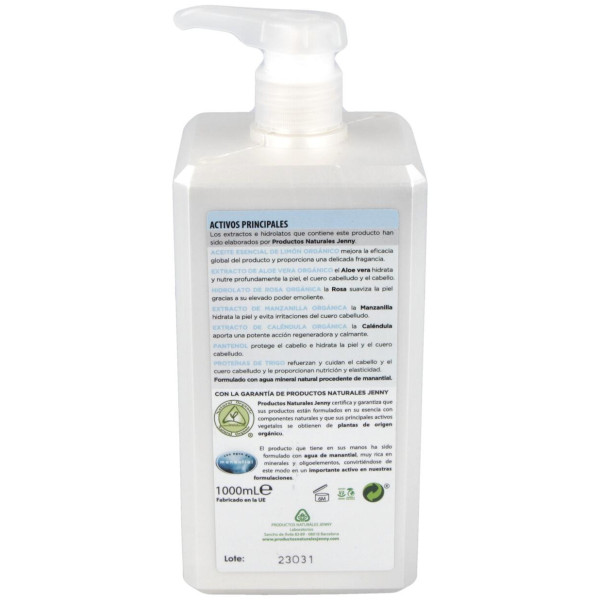 Baby Shova De Jabon Champu Infantil Aloe 1Litro