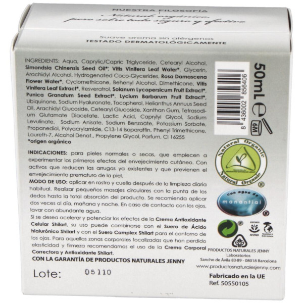 Shilart Crema Antioxidante Celular 50Ml.