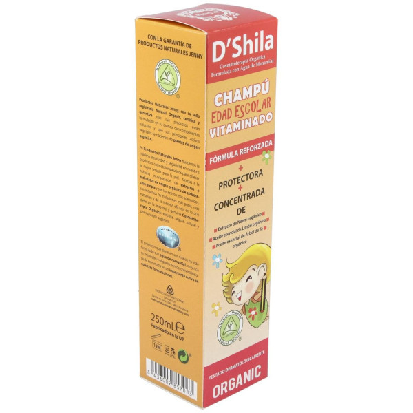 D'Shila Champú Vitaminado Especial Edad Escolar 250Ml