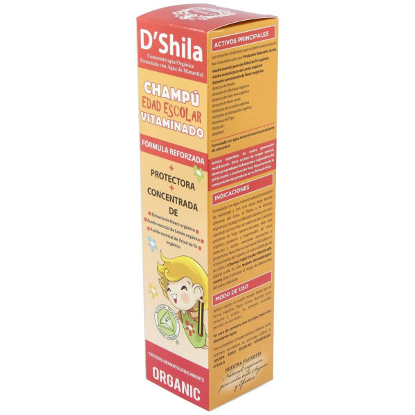 D'Shila Champú Vitaminado Especial Edad Escolar 250Ml
