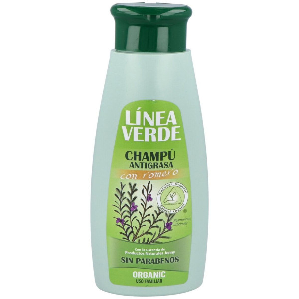 Linea Verde Champú Antigrasa Con Romero 400Ml