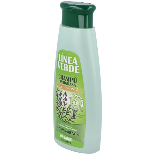 Linea Verde Champú Antigrasa Con Romero 400Ml