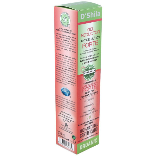 D'Shila Gel Reductor Anticelulítico Forte 200Ml