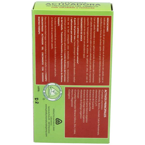 Activador Del Crecimiento Del Cabello Guarana 4Ud.