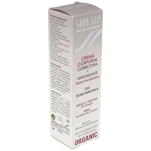Shilart Crema Corporal Correctora Y Antioxidante 200Ml