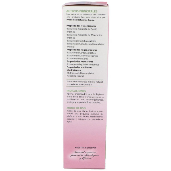 Jabon Intimo Higiene Suave Y Segura 500Ml.