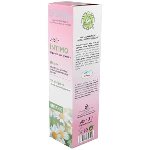 Jabon Intimo Higiene Suave Y Segura 500Ml.