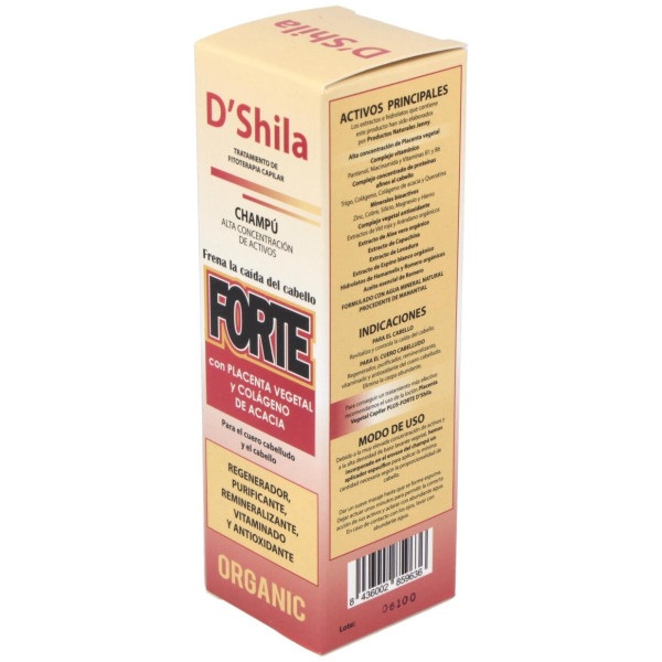 Champu Forte Con Placenta Vegetal Y Colageno 125Ml