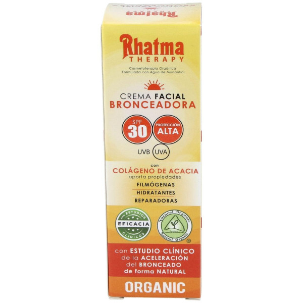 Rhatma Crema Facial Bronceadora Spf30 60Ml