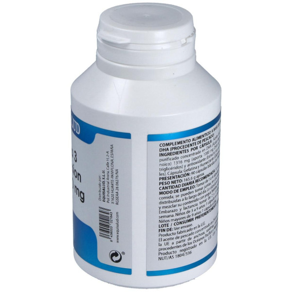 Equisalud Cognivision Omega 3 Dha 1000 Mg 90 Perlas