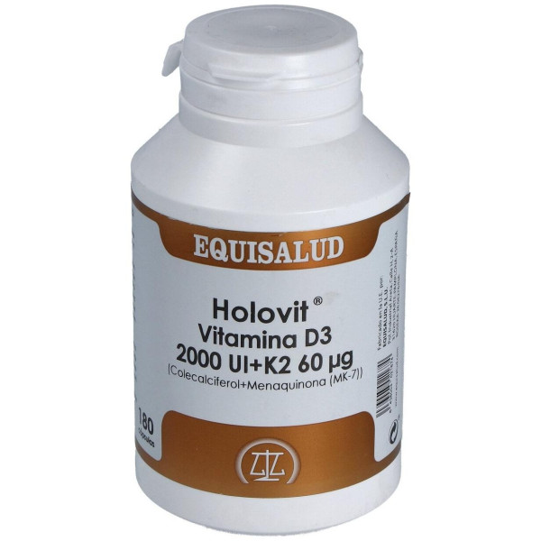 Holovit Vit. D3 2000Ui+K2 60Mcg+Menaquinona 180Cap