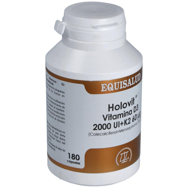 Holovit Vit. D3 2000Ui+K2 60Mcg+Menaquinona 180Cap