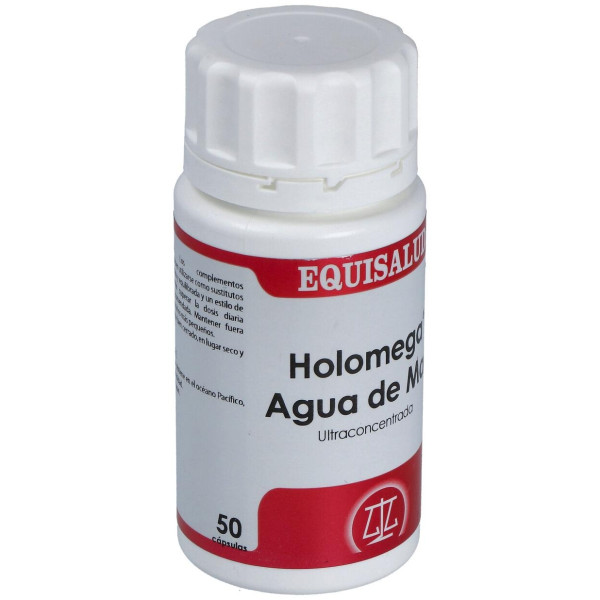 Holomega Agua De Mar Ultraconcentrada 50 Cáp.