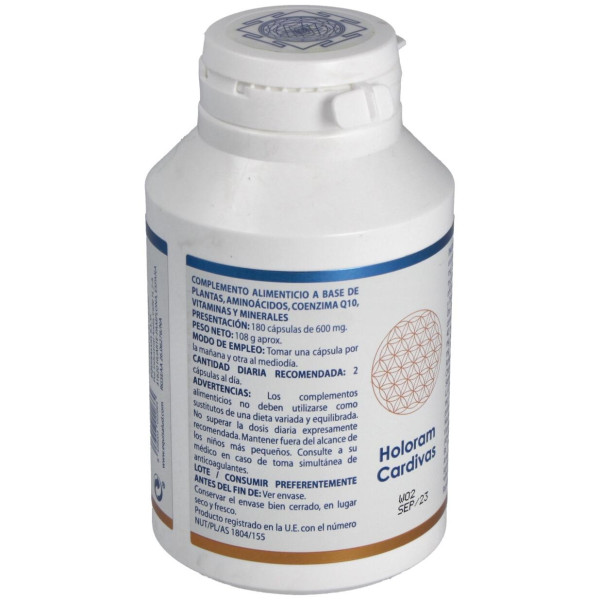 Equisalud Holoram Cardivas 180Caps