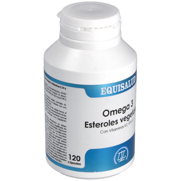 Omega 3 Esteroles Vegetales Vit K2, D3, E 120Cap