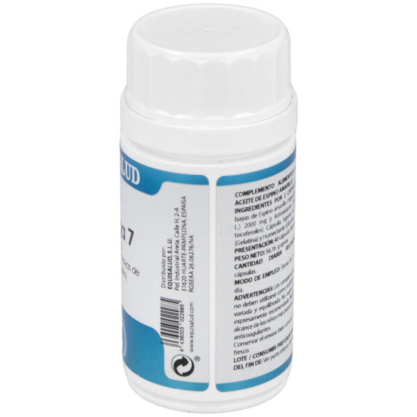 Omega 7 1000Mg. Aceite Bayas Espino Amarillo 40Cap