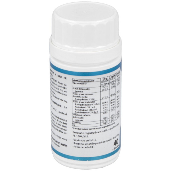 Omega 7 1000Mg. Aceite Bayas Espino Amarillo 40Cap