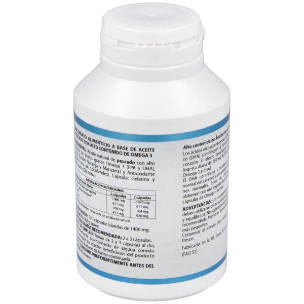 Equisalud Omega 3 Activo 1000Mg 120Cáps