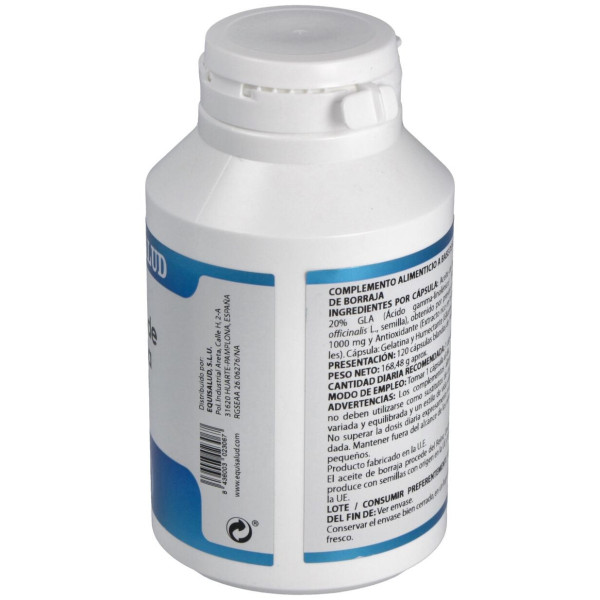 Equisalud Aceite De Borraja Orgánico 1000Mg 120Cáps