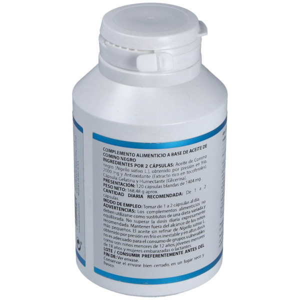 Equisalud Aceite De Comino Negro 1.000Mg 120Cáps