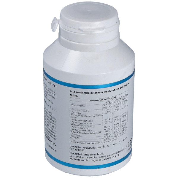 Equisalud Aceite De Comino Negro 1.000Mg 120Cáps