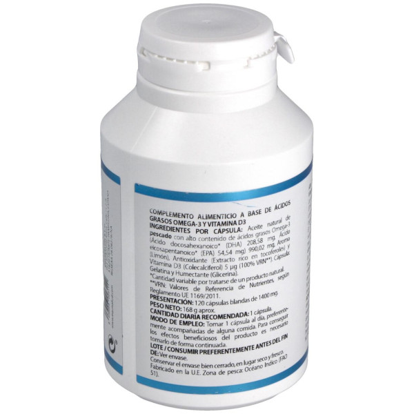 Equisalud Omega 3 Salud Ósea 1000Mg 120Cáps