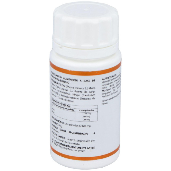 Holofit Piña - Papaya - Hinojo 50Cap.