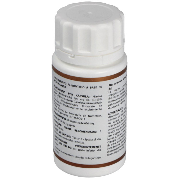 Holovit Nicotinamida 500Mg. 50Cap.