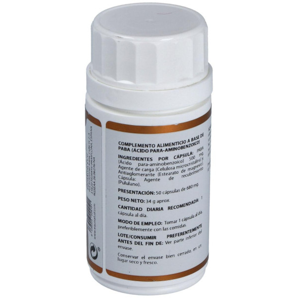 Holovit Paba 500Mg. 50Cap.