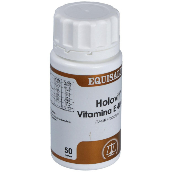 Equisalud Holovit Vitamina E 400 Ui 50 Perlas