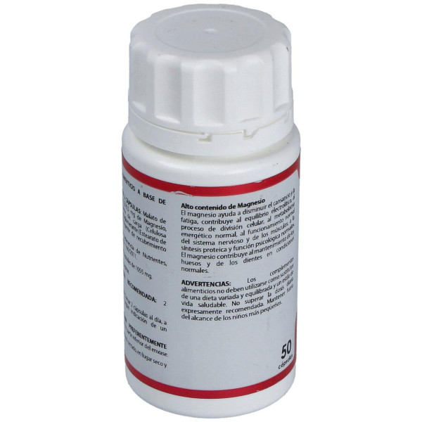 Holomega Malato De Magnesio 50 Cáp.