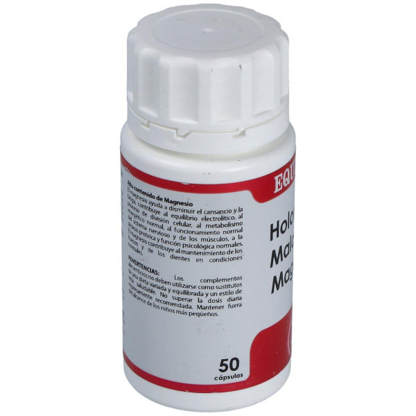Holomega Malato De Magnesio 50 Cáp.