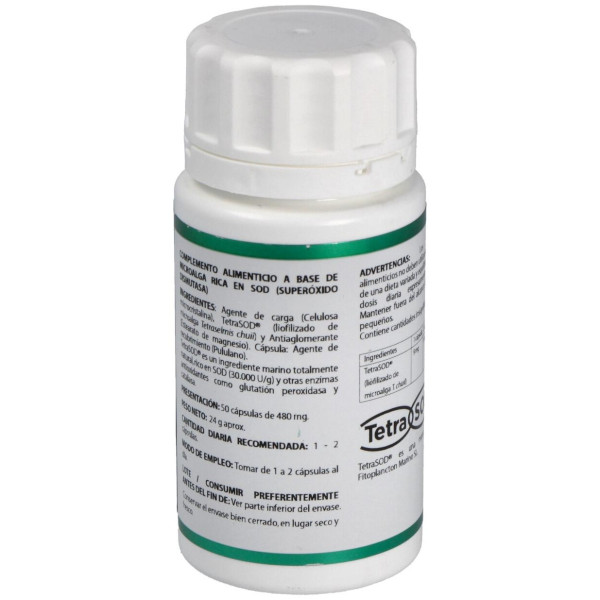 Holofit Tetrasod (Microalga Tetraselmis Chuii) 50 Cáps