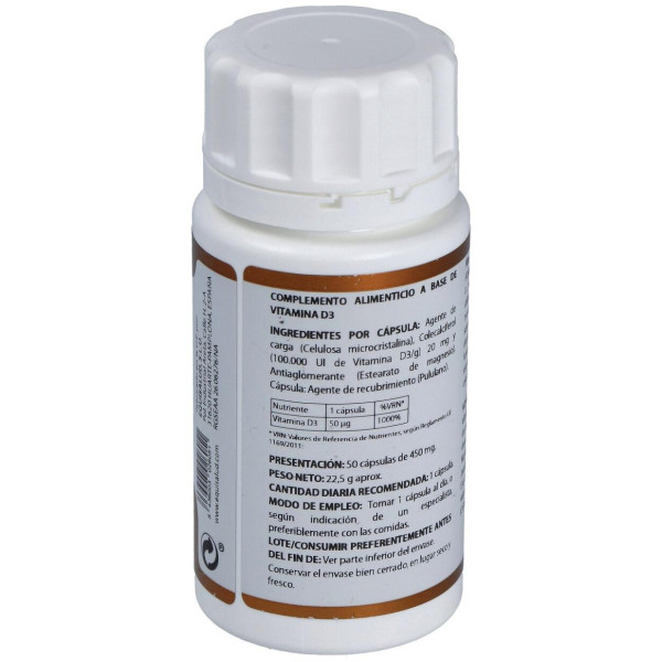 Holovit Vit. D3 2000Ui (Colecalciferol) 50Cap.