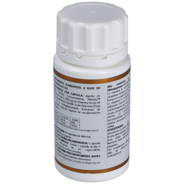 Holovit Vit. D3 2000Ui+K2 60Mcg+Menaquinona 50Cap.