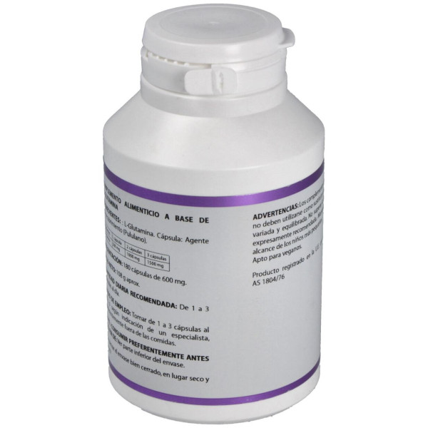 Holomega L- Glutamina 180Cáps