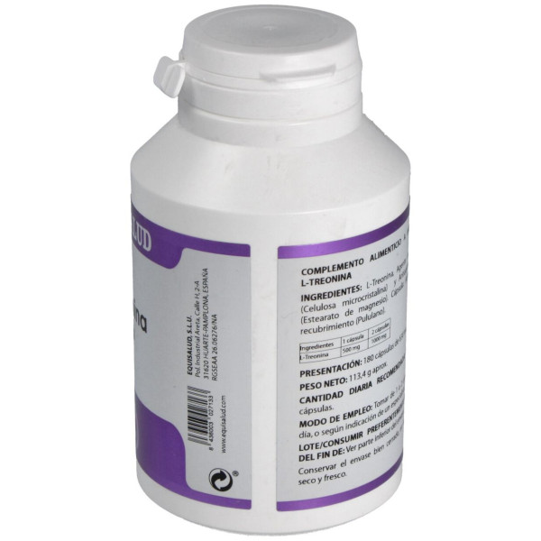 Equisalud Aminoácido Ltreonina 180 Cápsulas