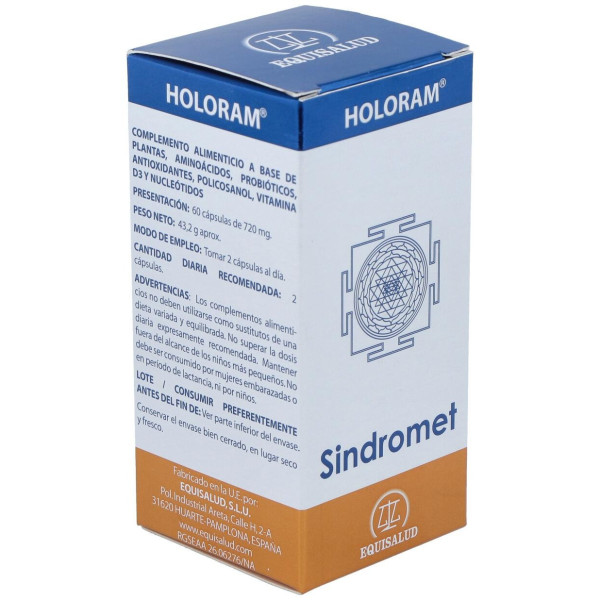 Holoram Sindromet - Equisalud - 60 Cápsulas.