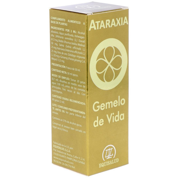 Ataraxia Gemelo De Vida 50Ml.