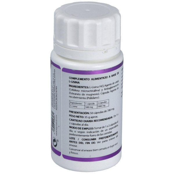 Holomega L - Lisina 50cap - Equisalud