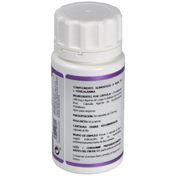 Equisalud L-Fenilalanina 500Mg 50Caps