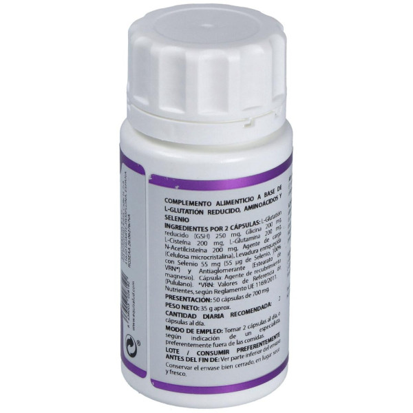 Equisalud L-Glutatión Plus 125Mg 50Caps