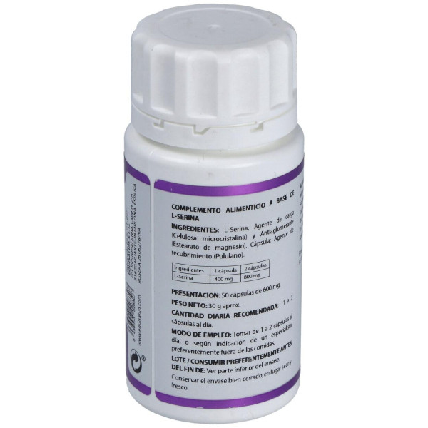 Equisalud L-Serina 400Mg 50Caps