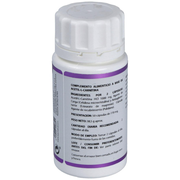 Holomega Acetil L- Carnitina 50Cáps