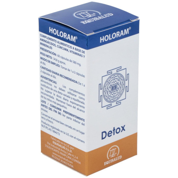 Equisalud Holoram Detox 60Caps