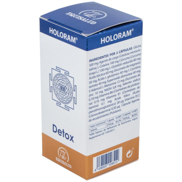 Equisalud Holoram Detox 60Caps