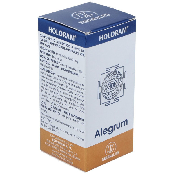 Holoram Alegrum 60Cap.