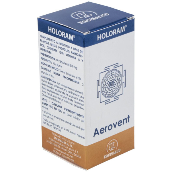 Equisalud Holoram Aerovent 60Caps