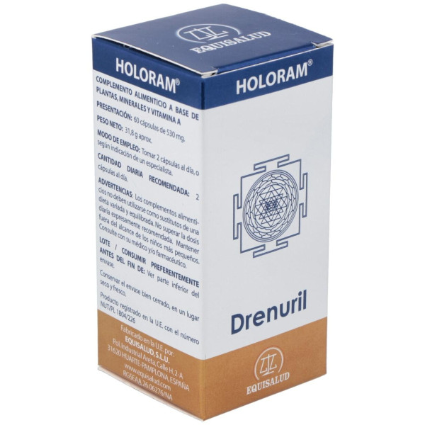 Equisalud Holoram Drenuril 60Caps