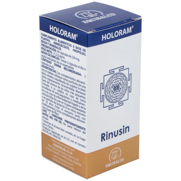 Equisalud Holoram Rinusin 60Caps